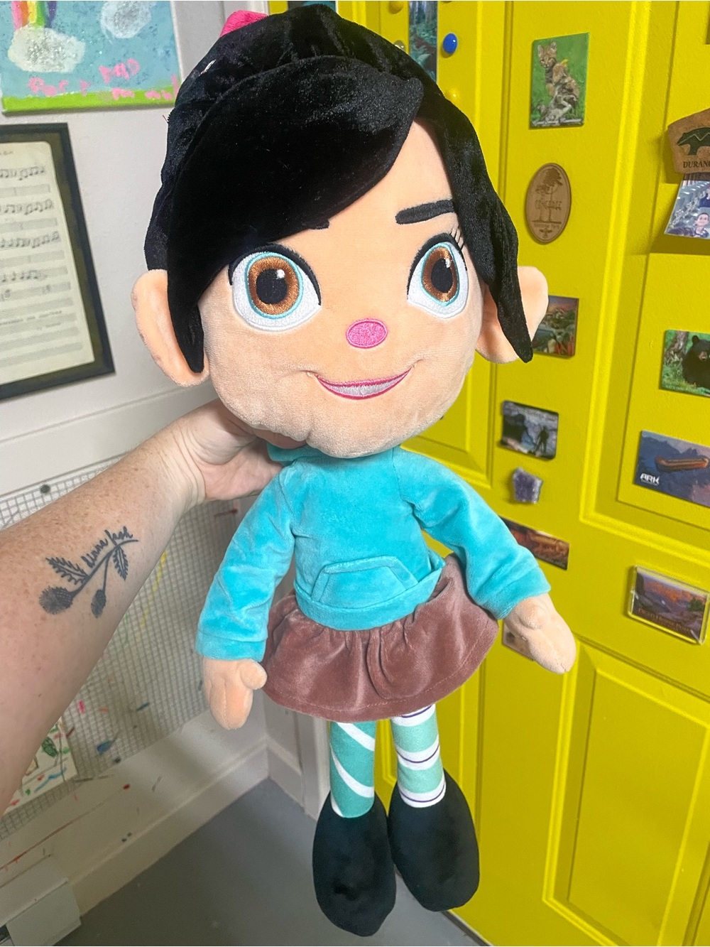 Plush Venelope doll from Wreck it Ralph